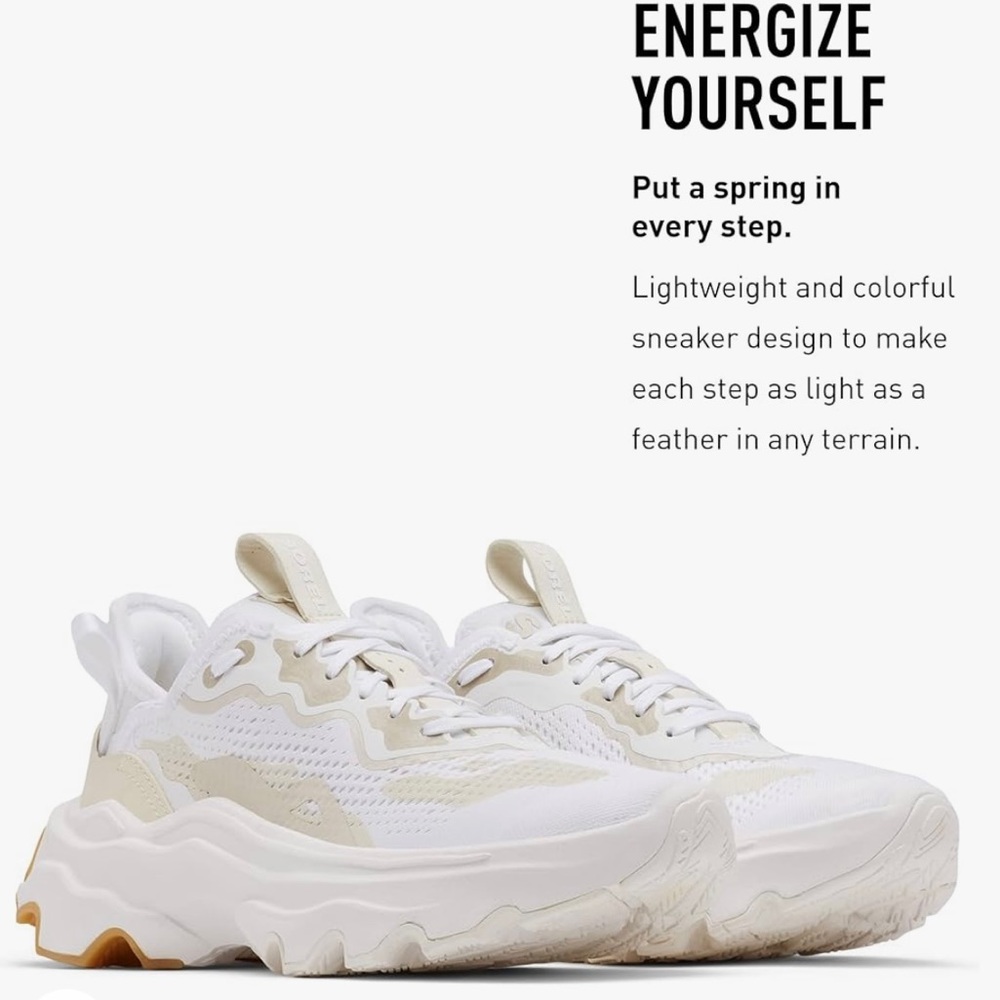 Sorel kinetic breakthru day lace sneakers